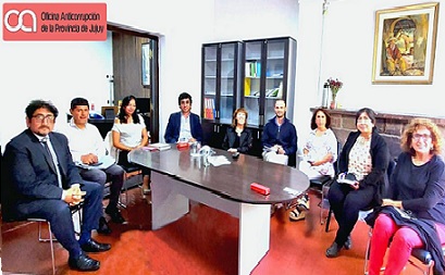 Primera reunión institucional del año